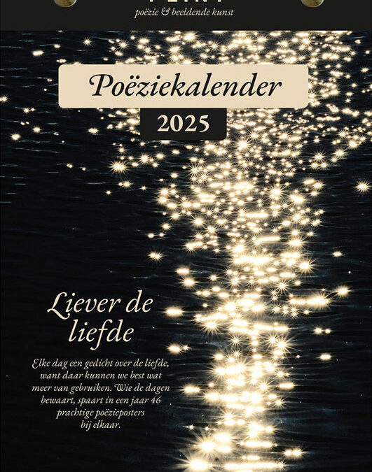 Liefdesgedicht in Poëziekalender 2025